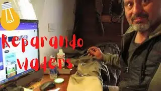 Reparación de Waders respirable o pantalón de vadeo