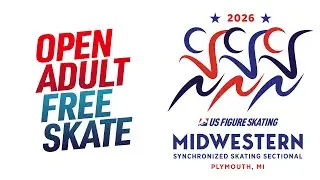 Open Adult Free Skate | 2026 Midwestern Synchronized Skating Sectional