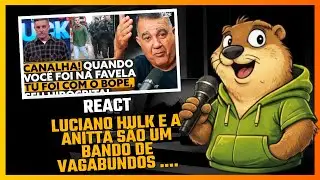 LUCIANO HULK E V@G2BUNDO - REACT SARGENTO CASTRO FLOW PODCAST
