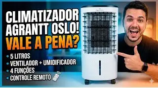 Vale a Pena 2026 ? Climatizador de Ar Oslo Agrantt 4 em 1 | 5L, Controle Remoto e Econômico!