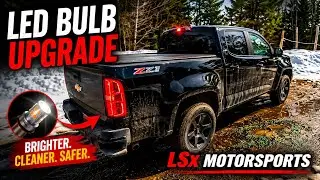 How to Install LED License Plate Lights - 2018 Chevrolet Colorado LED upgrade.
