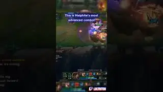 Malphite outplays the enemy team with SKILL... #leagueoflegends #shorts