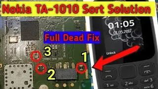 Nokia Ta1010 short problem || Nokia 1010 Dead Problem || Nokia Ta1010 fully shot dead solution