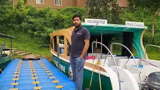 Bhadra Dam boating 🛥️🛥️