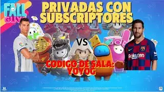 PARTIDAS PRIVADAS con SUSCRIPTORES | FALL GUYS en VIVO AHORA en ESPA&Ntilde;OL