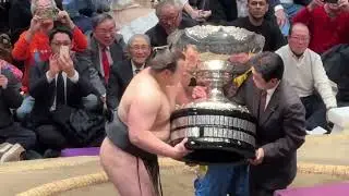 Breaking News❗️Aonishiki Winner Award Ceremony🏆【January Grand Sumo Tournament 2026】 Final Day 15,...