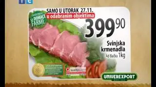 27. i 28. novembra - Dani najnižih cena u Univerexportu
