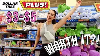 NEW!! DOLLAR TREE PLUS SHOP WITH ME!! $3-$5 FINDS & BRAND NEW AISLE | IS IT WORTH IT?!