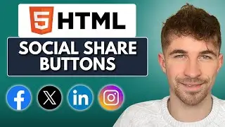 Как добавить кнопки &laquo;Поделиться&raquo; в социальных сетях на HTML-сайт (2025)