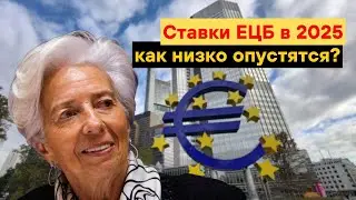 Снижение процентных ставок ЕЦБ в 2025 году: насколько низко они могут опуститься?