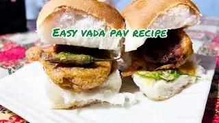 Mumbai famous vada pav recipe in Bengali. Perfect Vada pav recipe. Vada pav garlic chutney recipe.