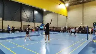Chibi Drive Impact vs MBADX A Team (WD2) - Badminton Veterans 2024 (Kilsyth)