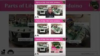 #Engineering101 Lecture 10-6 Lily&infin;Bot Open-Source Mobile Robot #Robot #NoireSTEMinist #Robotics