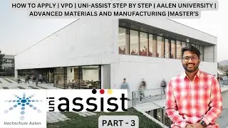 HOW TO APPLY | VPD | UNI-ASSIST STEP BY STEP | AALEN UNI | ADVANCED MATERIALS & MANUFACTURING | MSc
