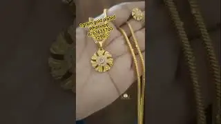 1gram gold plated chain pendent collection #chainpendent #1grm #1gramgold #dailywearchains #chain