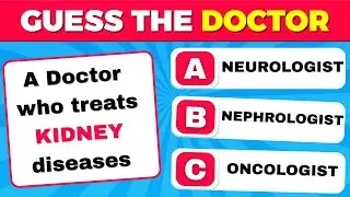 Can You Guess These 30 Doctor Specializations? | Medical Quiz Challenge