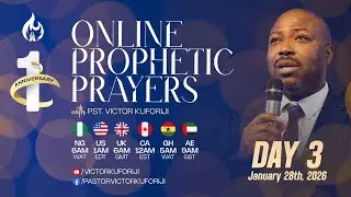 Empowered to Succeed | Online Prophetic Prayer with Pastor Victor Kuforiji | 28th Jan.,2026 | Day 3