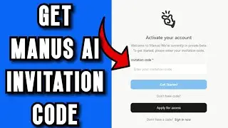 NEW! How To Get Manus AI Invitation Code (FULL GUIDE)