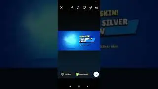brawl star  new skin unlock true silver crow😍😍😎😎🤩🤩