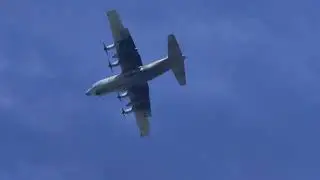 PAF C130 landing at Lumbia Airport