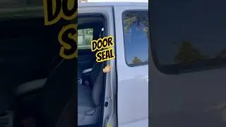2nd gen Tacoma wind noise hack! #Toyota #Tacoma #sounddeadening #diy #soundproof