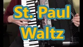 Roland 8x digital accordion, St.  Paul Waltz, Dale Mathis Accordion.