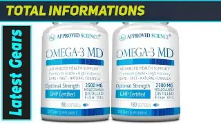 Omega-3MD: The Powerful Secret to a Sharper Mind & Healthier Heart