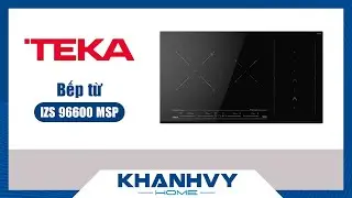 Bếp từ TEKA IZS 96600 MSP 112500004 - 5 v&ugrave;ng nấu - chức năng Slide Cooking - Kh&aacute;nh Vy Home