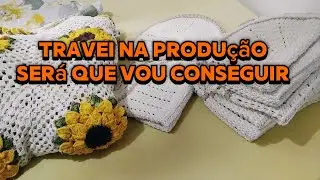  produ&ccedil;&otilde;es travadas e agora 😱#croche #colcha#tapetedecroche  