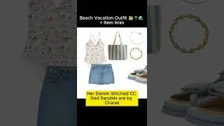 Beach Vacation Outfit 🏖️🌴🌊 and item links **| #OOTD #lookbook #style #outfit**