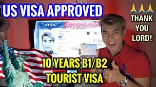 US VISA APPROVED🙏 | B1/B2 TOURIST VISA | 10 YEARS MULTIPLE ENTRY | THANK YOU LORD | Miko Pogay