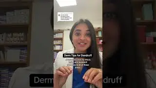 my favorite tip for dandruff on the scalp, eyebrows, and face #skincare #skincaretips #dandruff