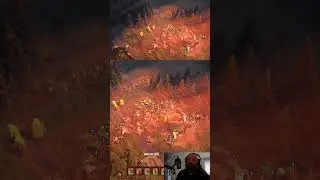 Massive First Battle Orc Mirror #thescouring#rts #rtsgameplay