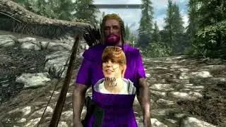 Ralof has dialogue lines if you go with him to Riverwood
