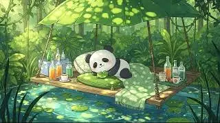 Panda's Rainy Day Cafe ☔️✨ Lofi Beats for Chill Time ☕️ Relax & Focus with Gentle Vibes
