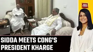 Former Karnataka CM Sidda Meets Congress President Kharge Amid Tussle With DKS