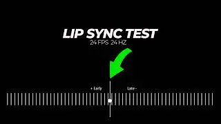 Audio Delay calibration