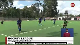 Hockey League I Kirinyaga Knights humble Nyari hockey team