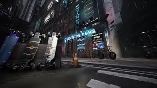 Metaverse Urban City a Unity Project with @e_motion_pev  and @unitytechnologies the New HDRP