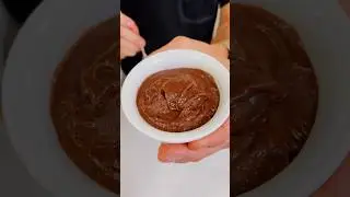 If you have milk on the edge, this is the homemade chocolate pudding recipe to make! #shorts