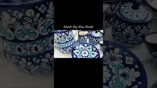 #bluepottery #dinnerset #ceramics #Multan #crockery #pots #mug #teaset #kitchenware #handmade #decor