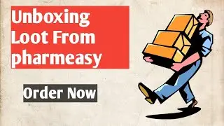 Unboxing Loot Product of pharmeasy. Unboxing Pharmeasy.
