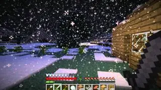 Minecraft Surviving in a winter wonderland #4