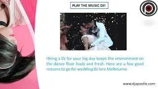 Wedding DJ Hire Melbourne &ndash; 4 Tips to Keep Your Guests Dancing On!
