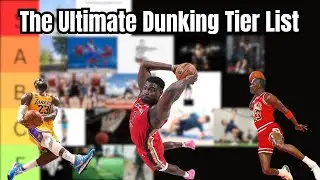 The Ultimate Dunking Tier List (Exercise Tier List)