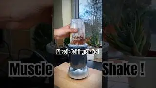 5Kg Weight Gain In 1 Month! Homemade BULKING Shake🥛 #fitness #gym #bulking #ytshorts