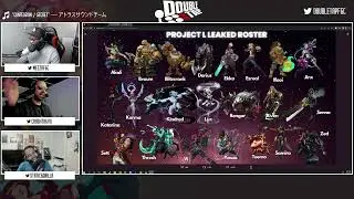 Project L Leaked Roster (Unofficial) [From Double Tap #294]