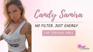 Natural Workout Vibes 💪 | Train with Candy Samira &ndash; No Filter, Just Real Energy