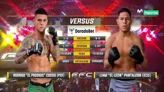 FFC 62: RODRIGO 'EL PRODIGO' COSSIO vs LIAM 'EL LEÓN' PANTALEON | Fusion Fighting Championship