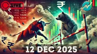 Live stream on 12 Dec 2025 | nifty And banknifty Plan | Gold silver next Target | game of charts